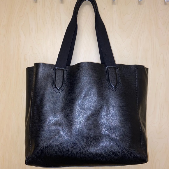 Coach Darby pebbled black leather tote bag - Picture 15 of 16